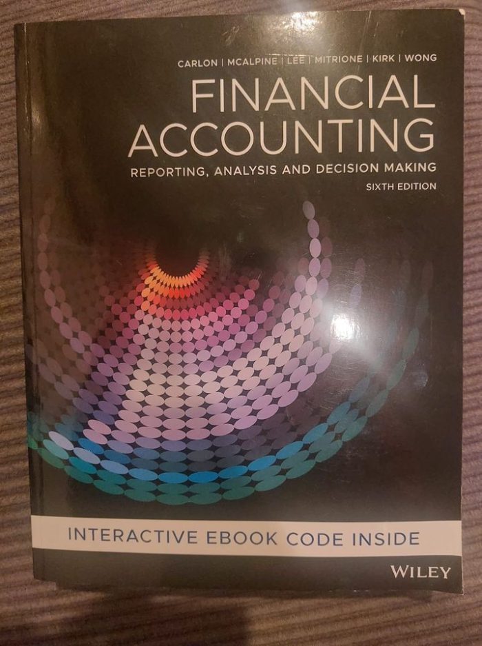 Financial Accounting - Reporting Analysis and Decision Making