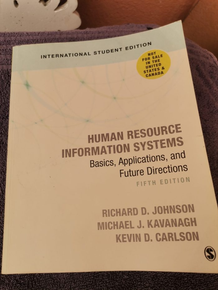 Human Resource Information Systems: Basics, Applications and Future Directions - Image 1