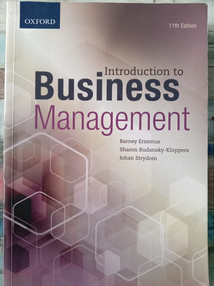 Introduction to Business Management