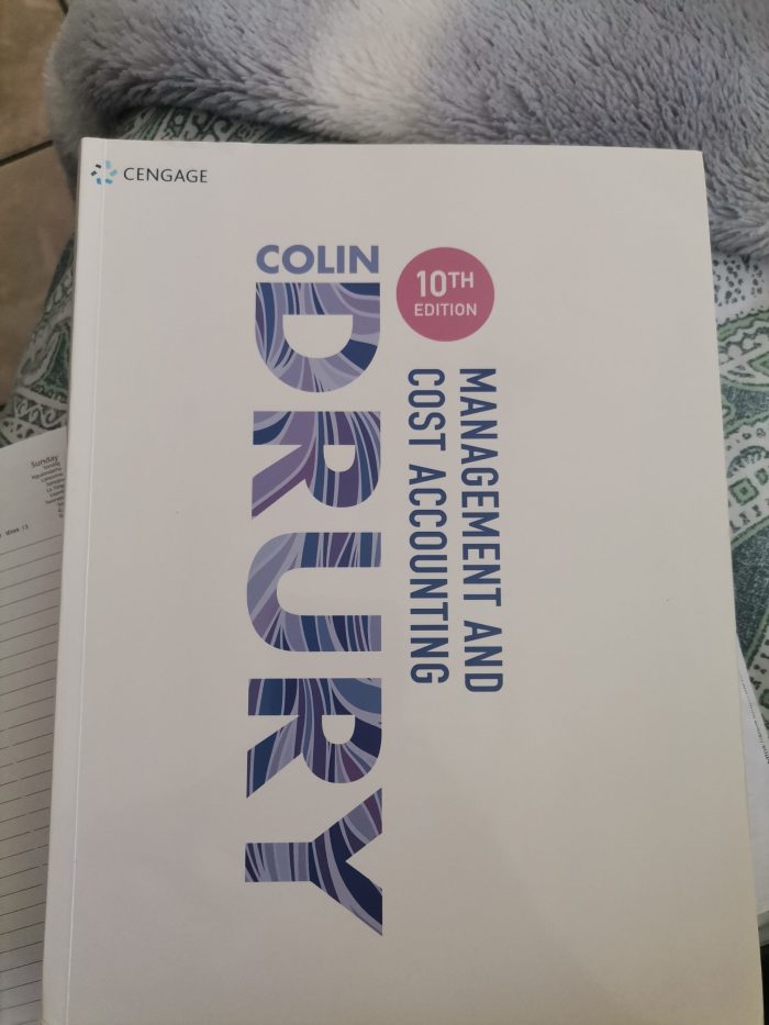 Management and Cost Accounting