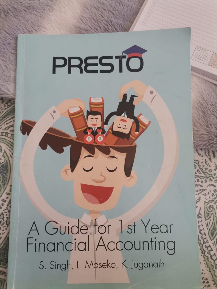 Presto A guide for 1st year financial accounting