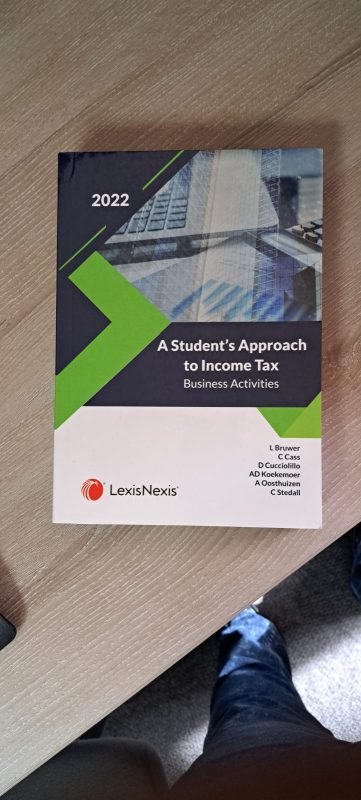 A Student's Approach to Income Tax - Business Activities 2022