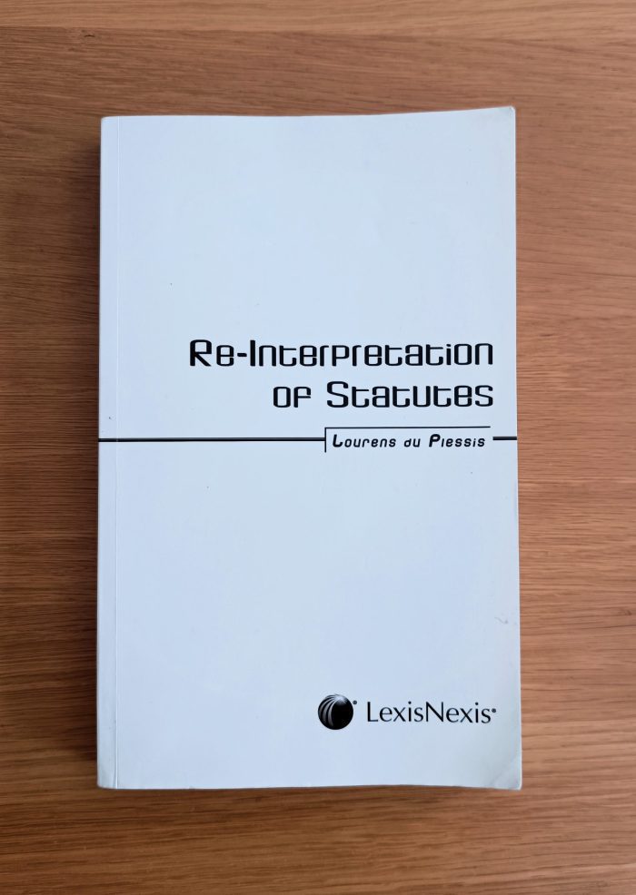 Re-Interpretation Of Statutes (Paperback)