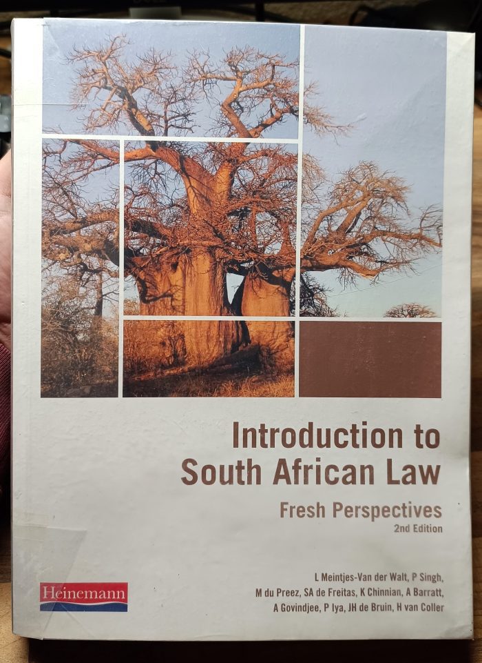 INTRODUCTION TO SOUTH AFRICAN LAW (PAPERBACK, 2ND EDITION)