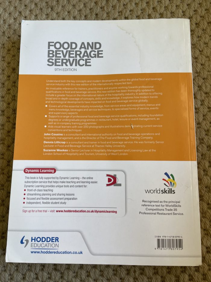 Food and beverage service 9th Edition - Image 2