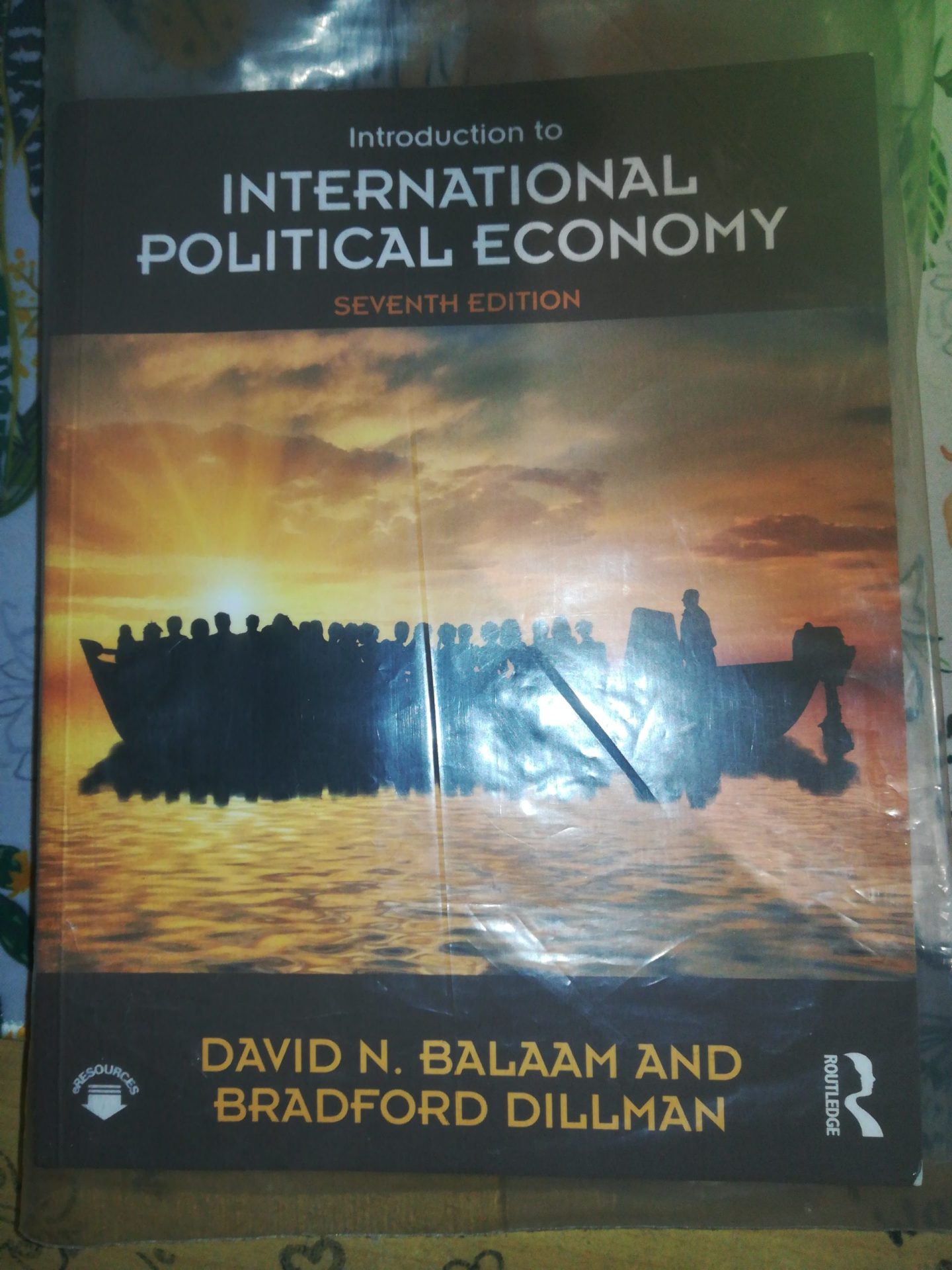 nor Introduction to INTERNATIONAL POLITICAL ECONOMY. 7th Edition
