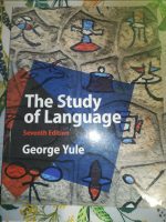 The Study of Language - 7th Edition