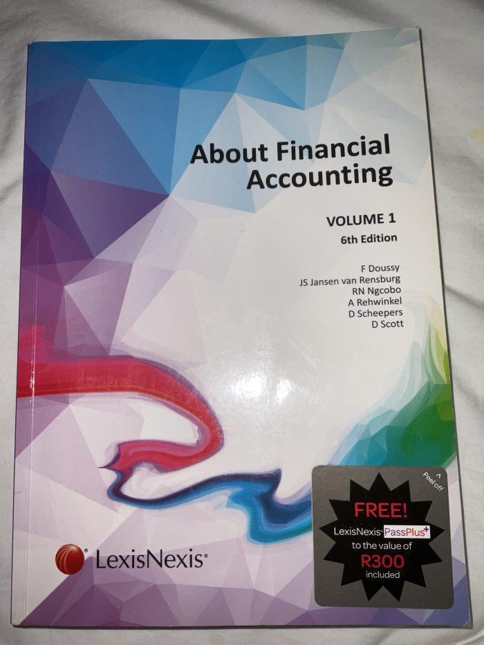 About Financial Accounting Volume 1 6th Edition
