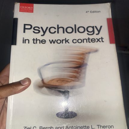 Psychology in the work context