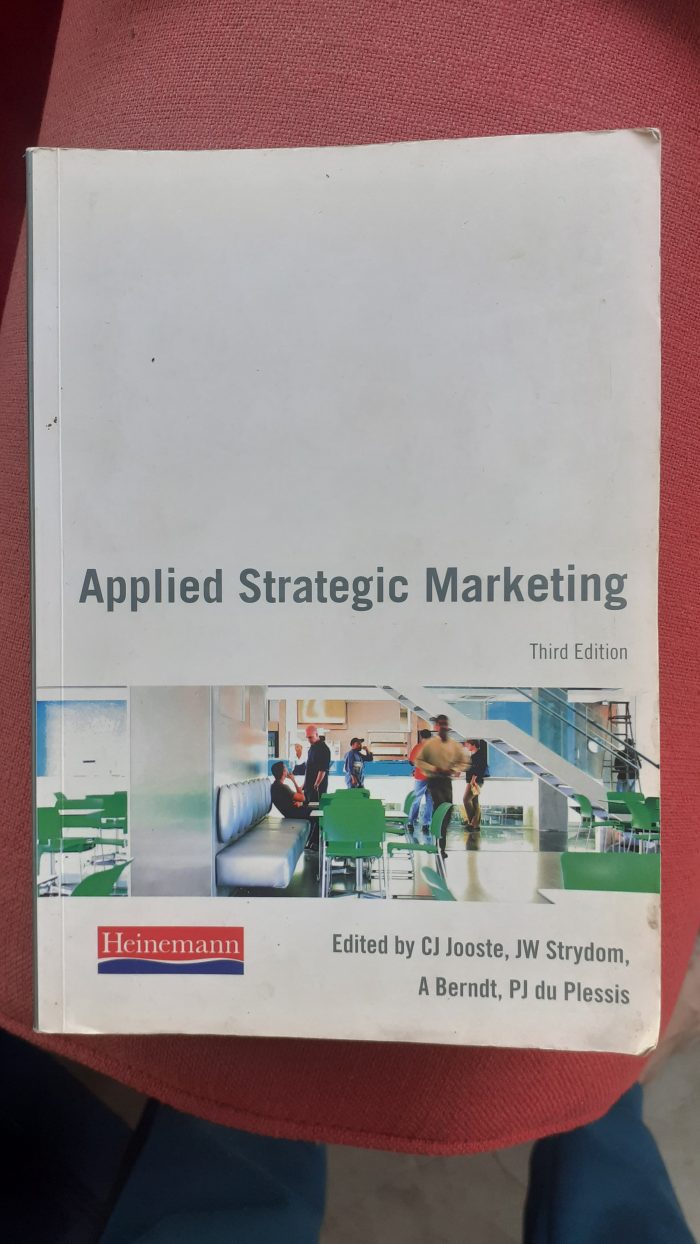 Applied Stretegic Marketing 3rd Edi
