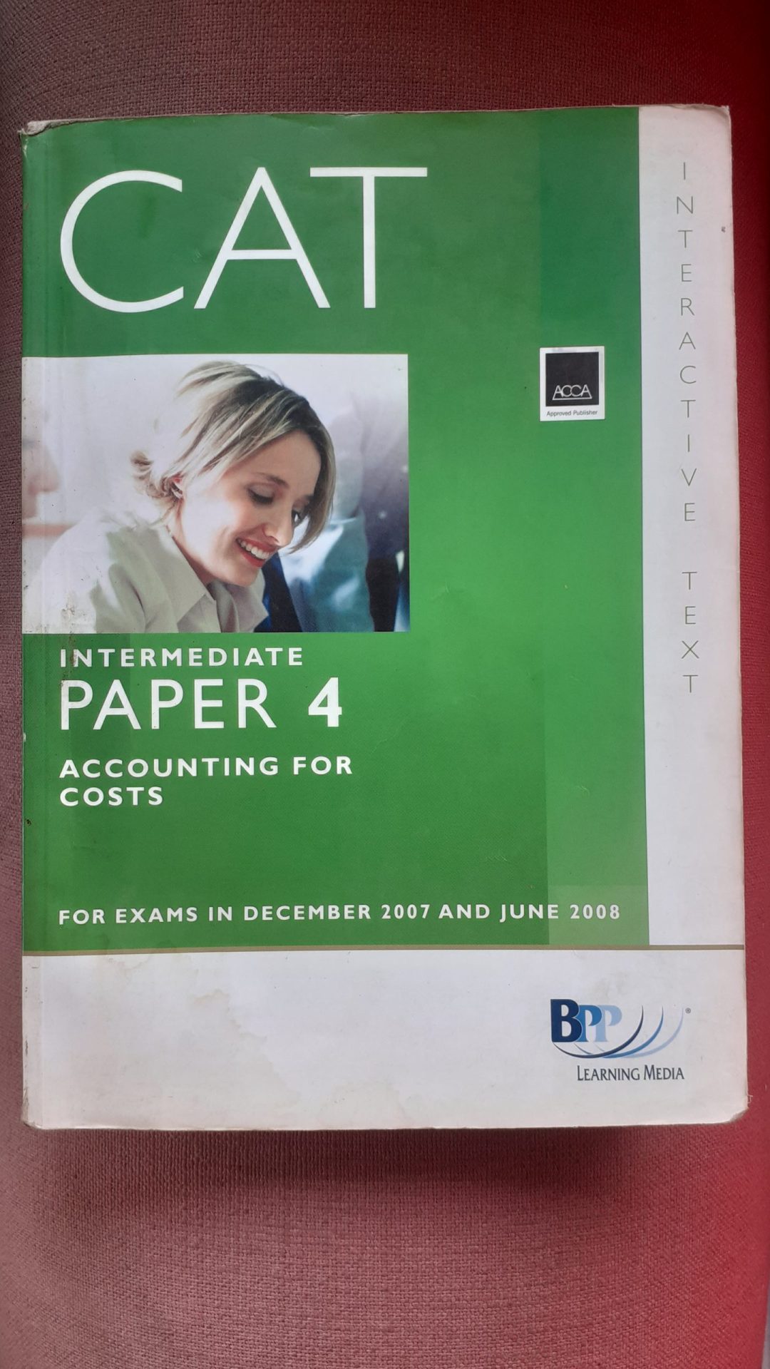 17289889758893347845417634132909 ACCA CAT Accounting For Costs