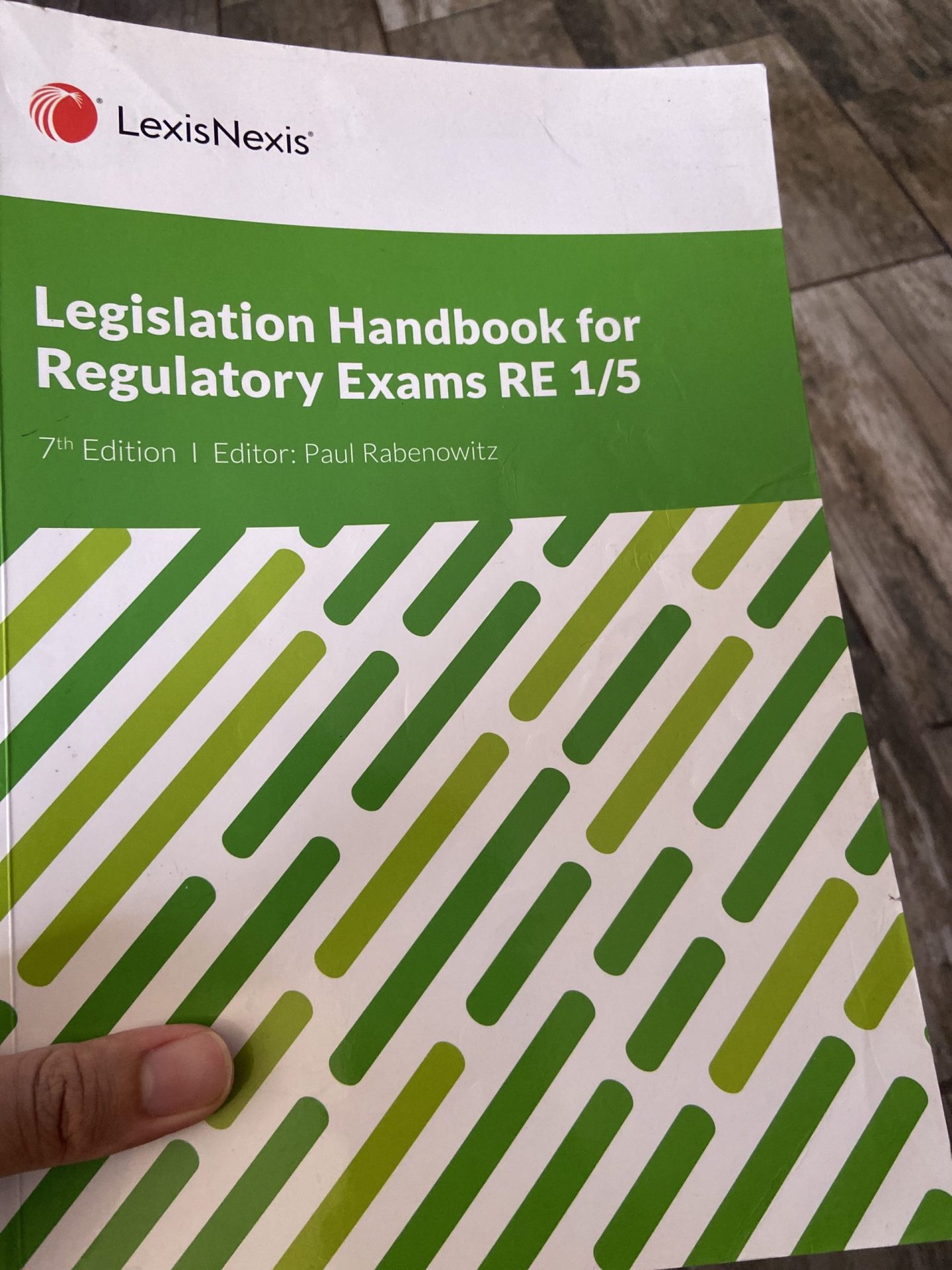 image Legislation Handbook for Regulatory Exams RE 1/5
