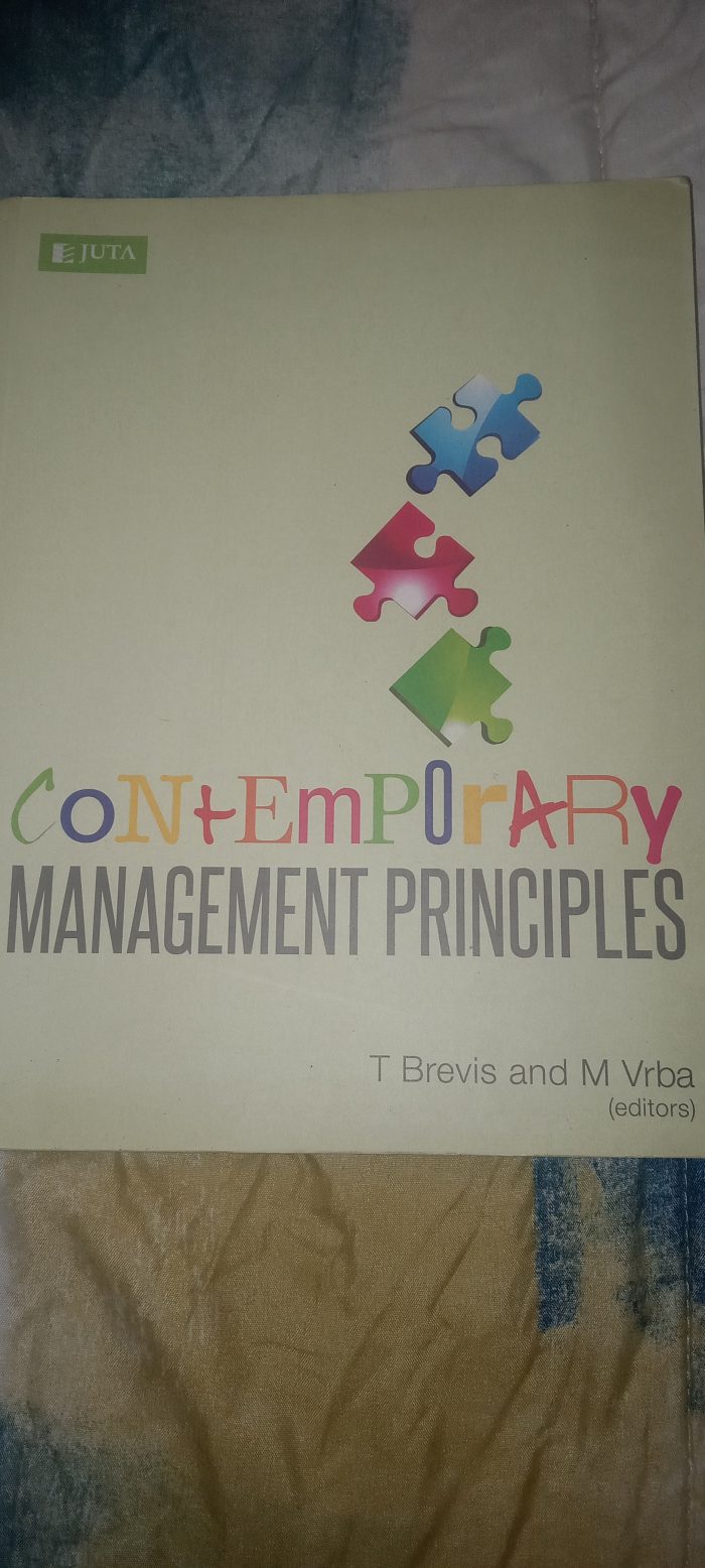 Juta Contemporary Management Principles
