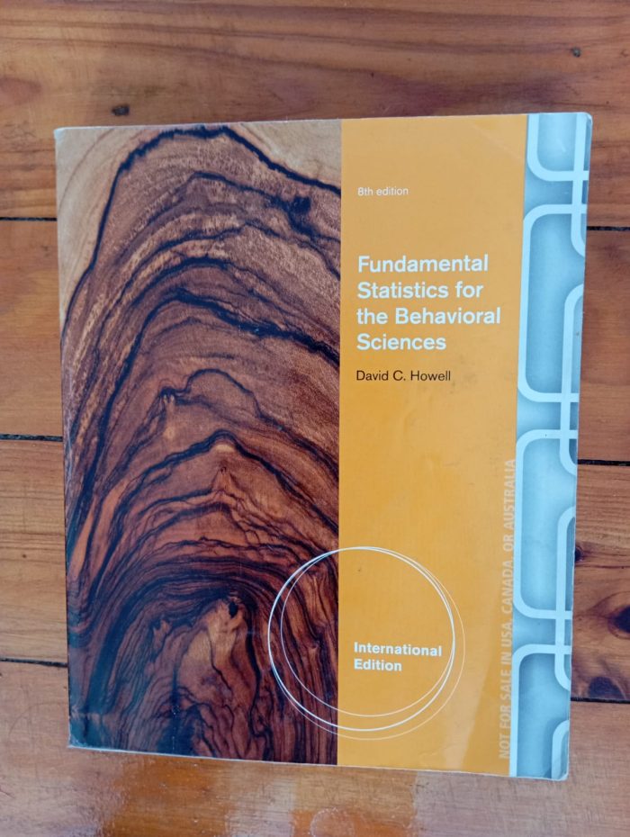 Fundamental Statistics for the Behavioral Sciences
