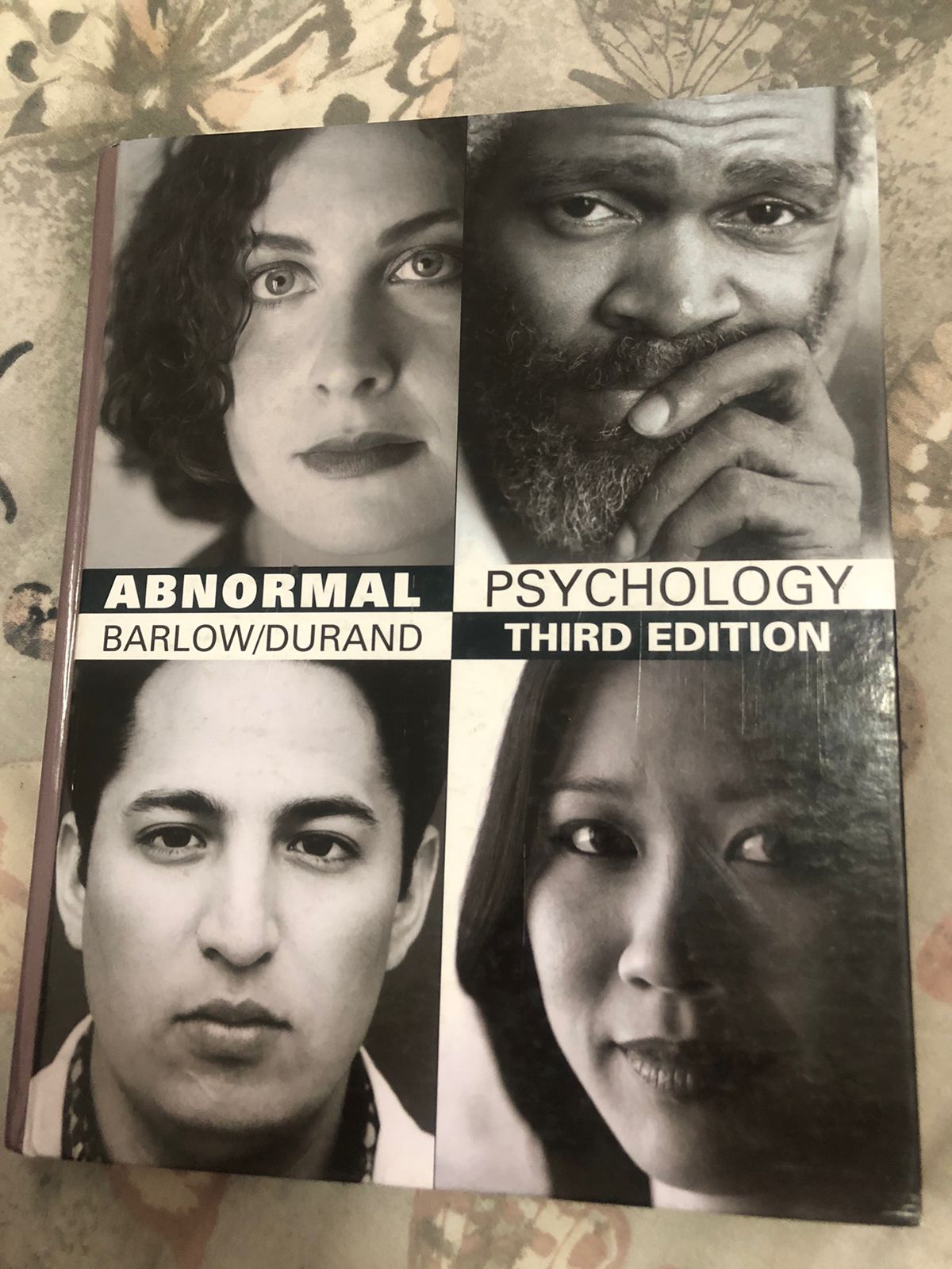 Handboeke Abnormal Psychology - An Integrative Approach 3rd Revised Edition