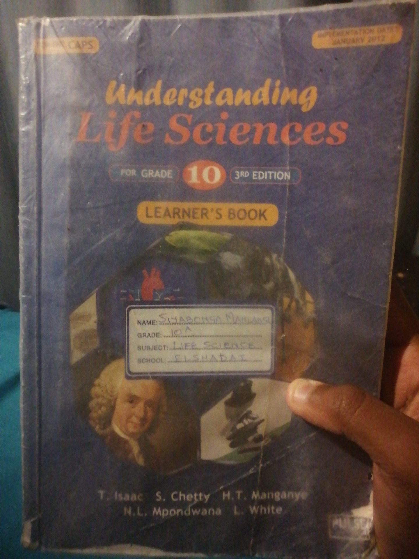 17443198919662890700972922683656 Understanding Life Sciences Grade 10