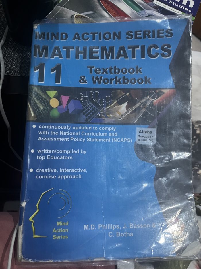 Mind Action Series Mathematics Gr 11 Textbook and Workbook