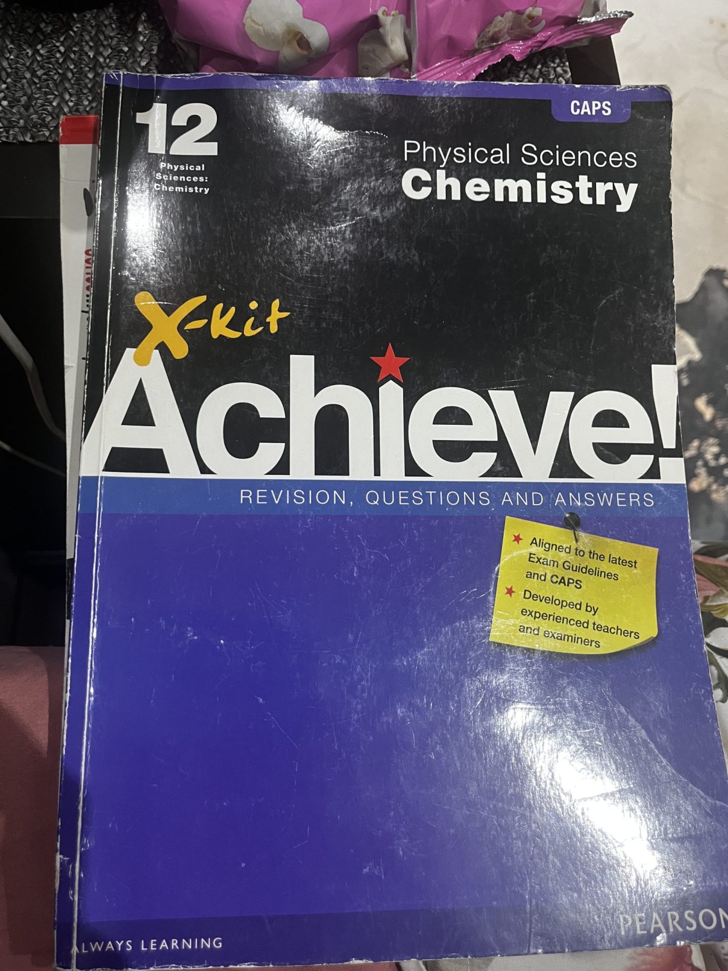 IMG_4779 X-Kit Achieve! Physical Science - Chemistry Gr 12 (Study Guide) (Paperback)