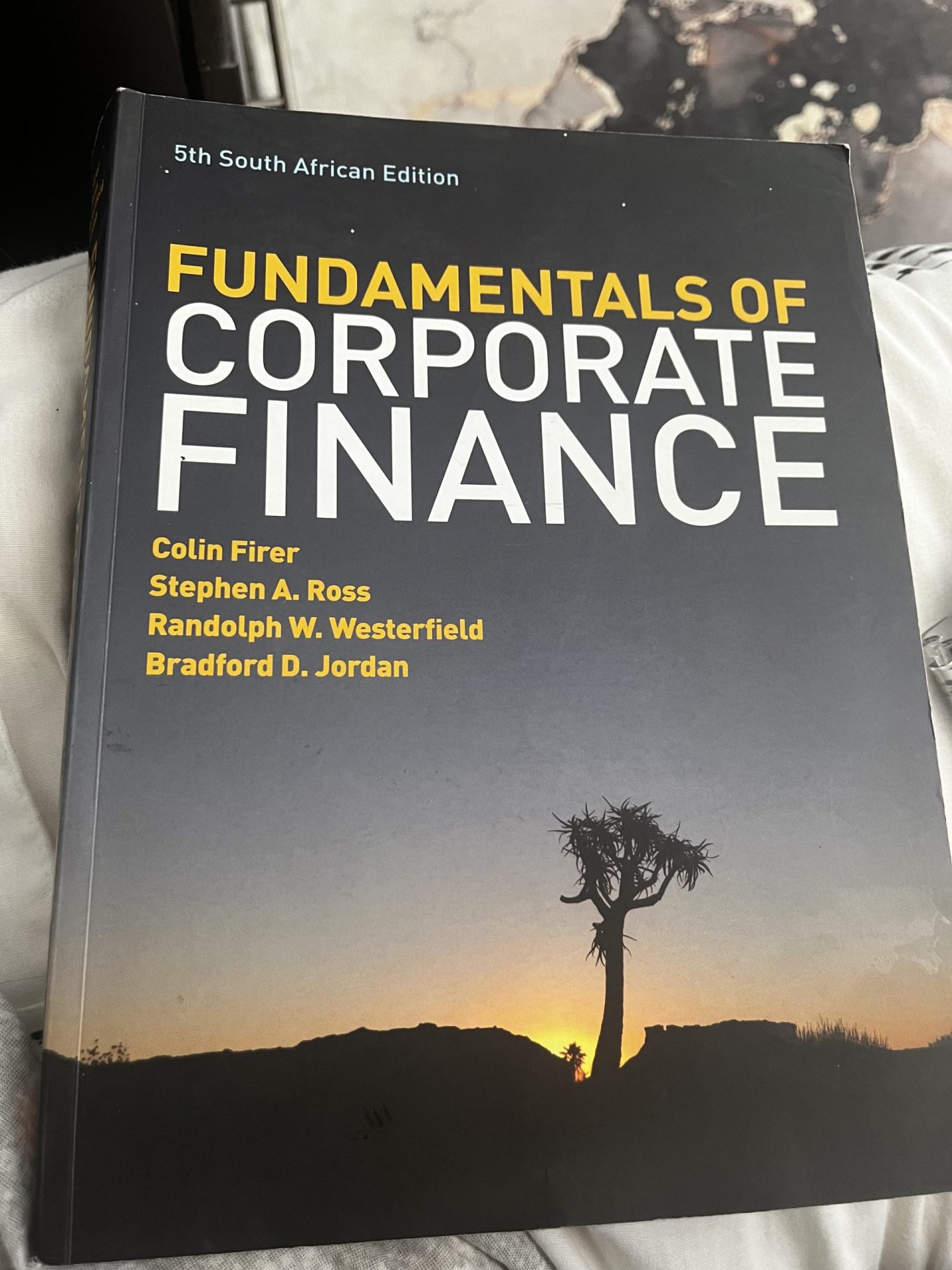 IMG_4835 The Fundamentals of Corporate Finance - South African Edition