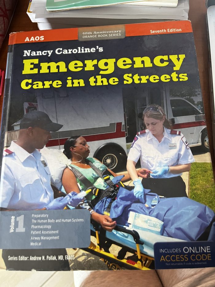 Nancy Caroline's Emergency Care In The Streets (Orange Book) - Hardcover