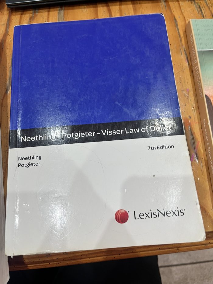 Visser Law if Delict