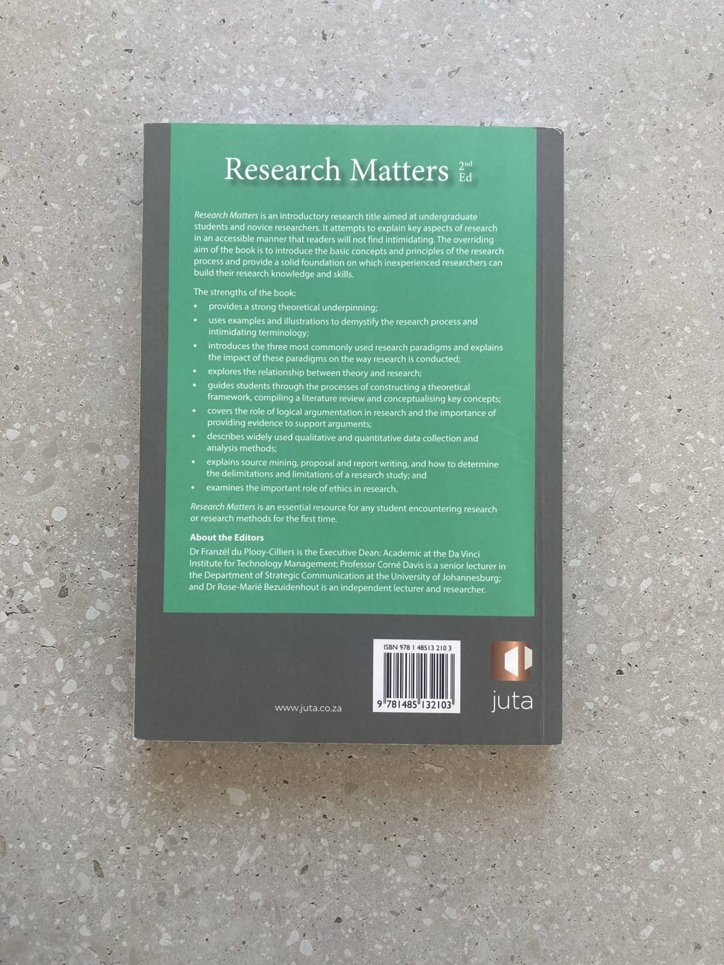 IMG_7165 Research Matters 2nd Edition - Image 3