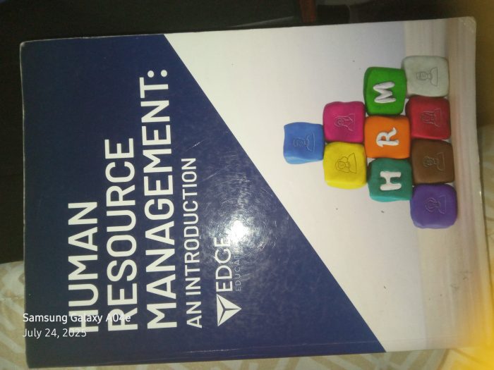 Human Resource Management an Introduction
