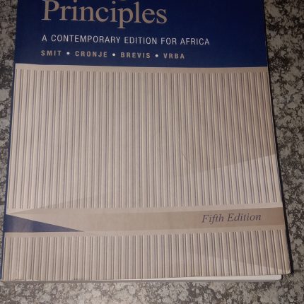Juta Management Principles A Contemporary Edition for Africa