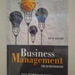 Business Management for Entrepreneurs