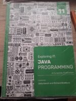 Exploring IT: Java Programming @ Grade 11