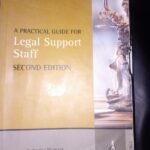 A Practical Guide For Legal Support Staff 2nd Edition