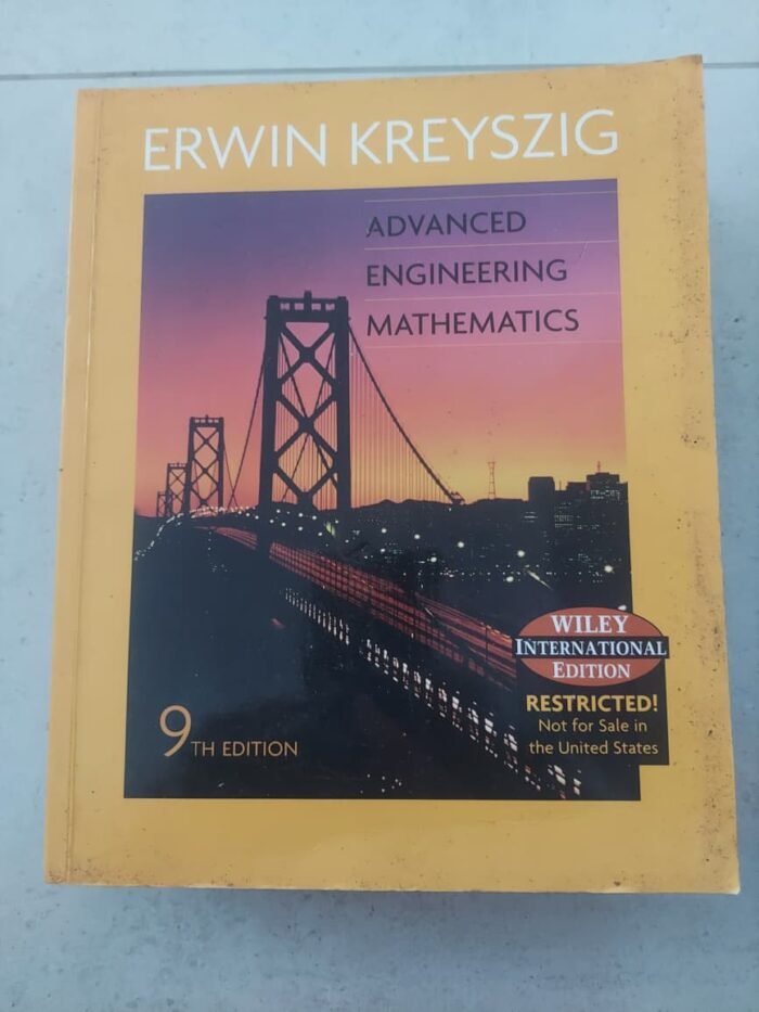 Uec Advanced Math Textbook Advanced Engineering Mathematics (9th Edition) | Easy Textbooks