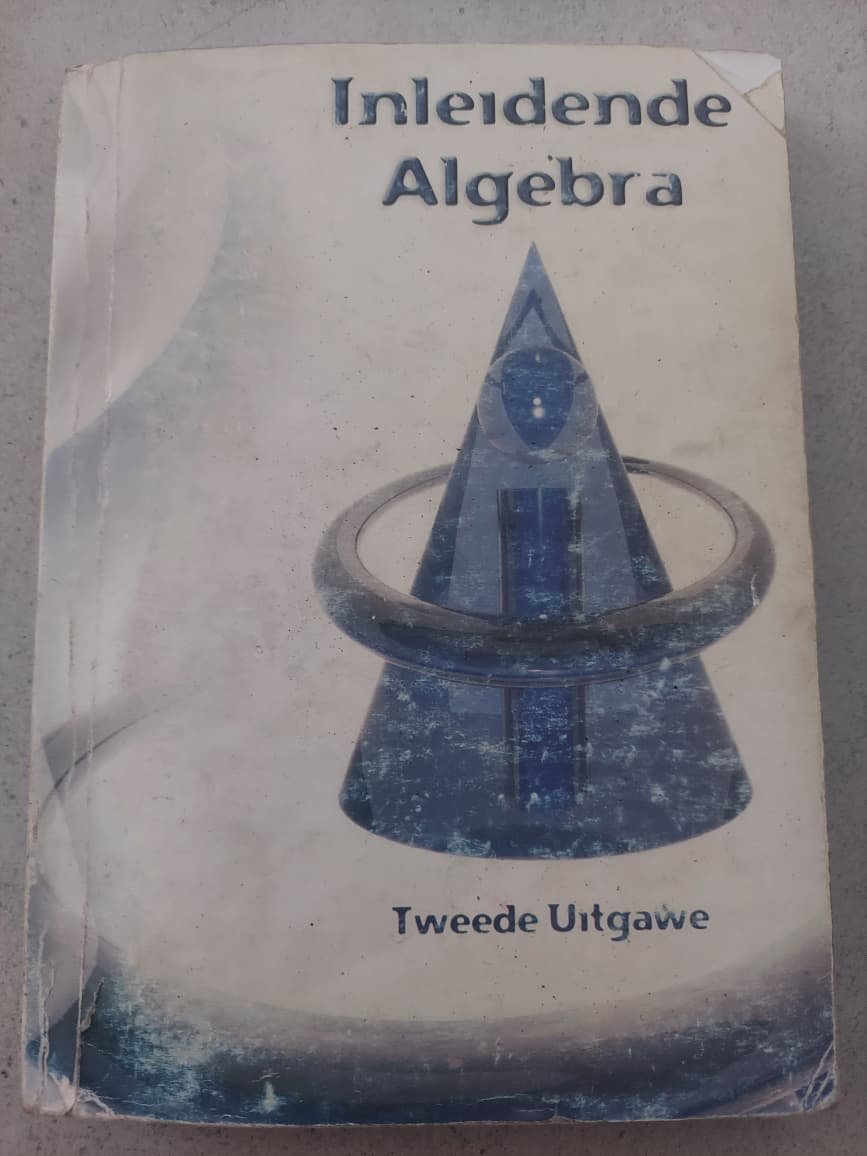 Inleidende Algebra (2de Uitgawe) – B. de la Rosa Inleidende Algebra (2de Uitgawe) – B. de la Rosa