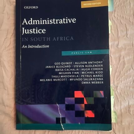 Administrative Justice in South Africa