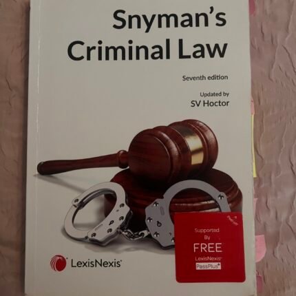 Snyman’s Criminal law