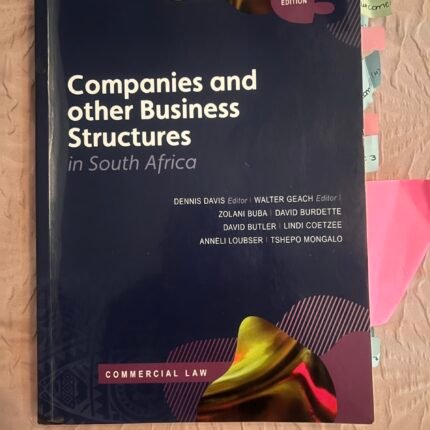 Companies and Other Business Structures