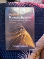 Applied Business Statistics