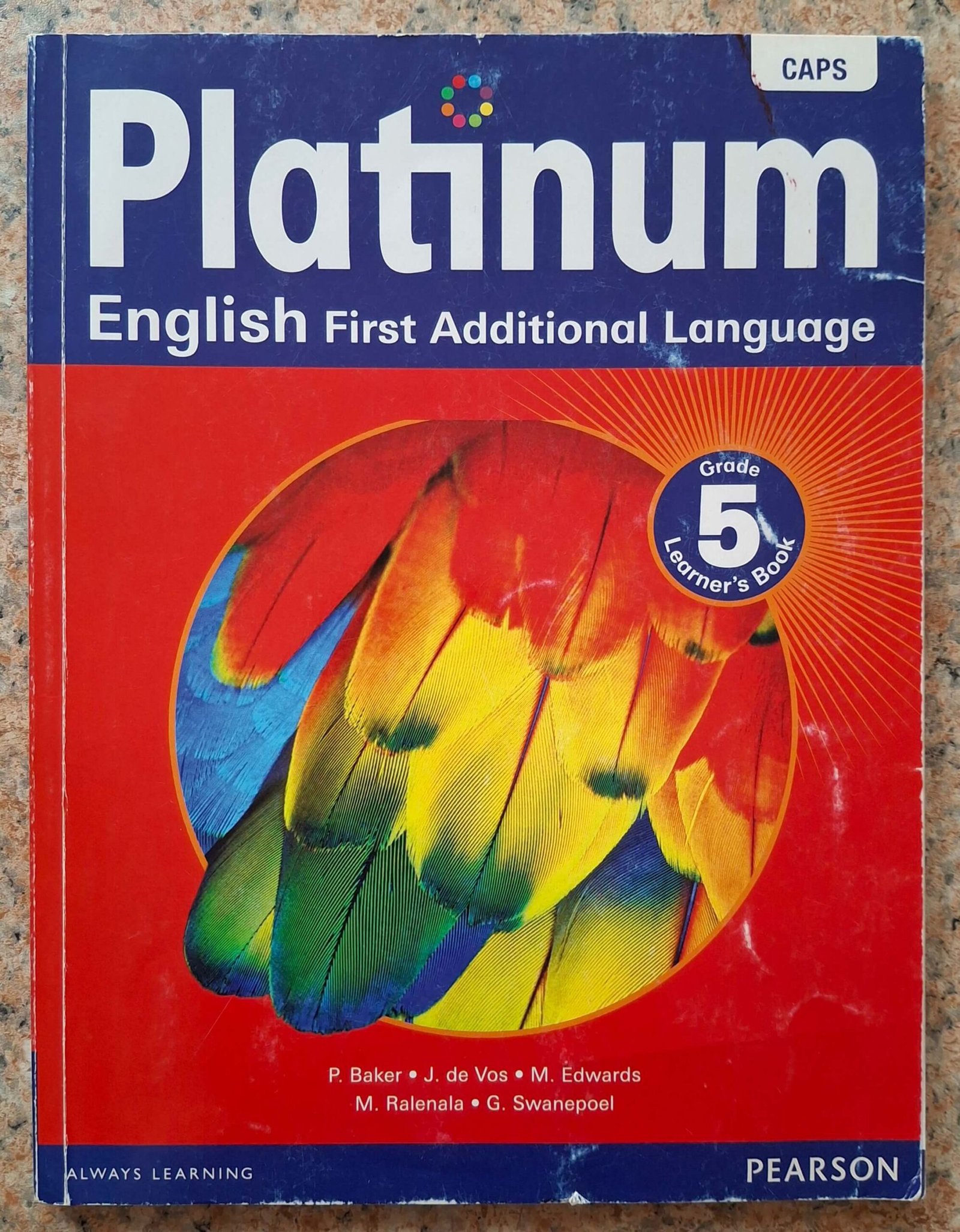 Platinum English First Additional Language Grade 5 Learner’s Book cvr Cover of Platinum English First Additional Language Grade 5 Learner’s Book