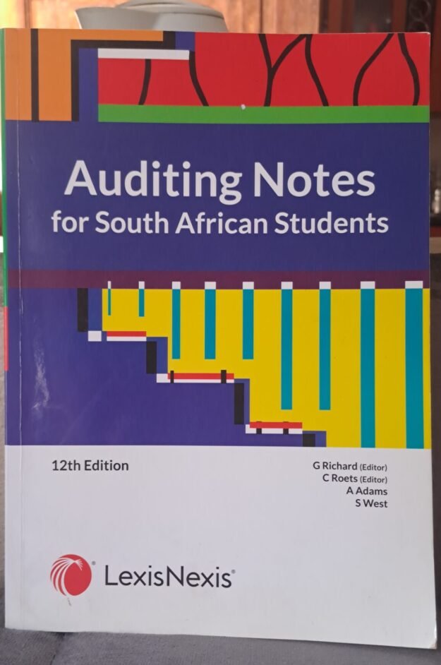 Auditing Notes for South African Students (12th Edition) Auditing Notes for South African Students (12th Edition)