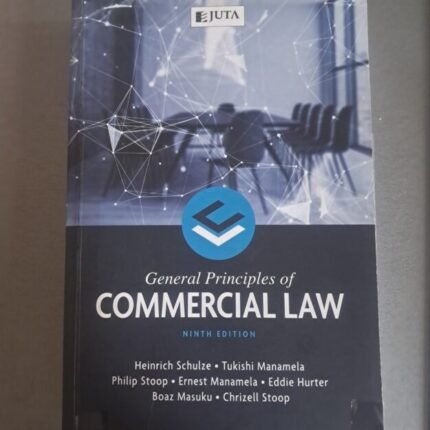 General Principles of Commercial Law 9th Edition. Heinrich Schulze