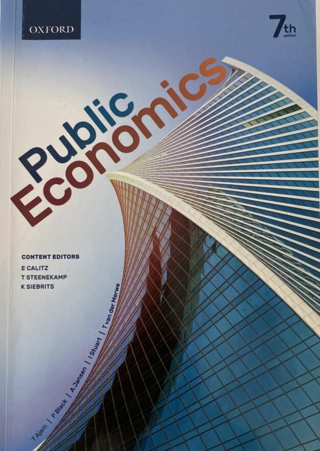 Public Economics (7th Edition) Public Economics (7th Edition)