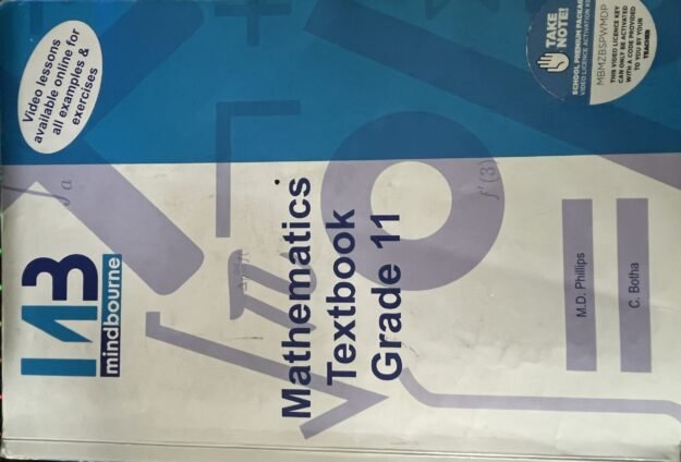 Mindbourne Mathematics Textbook Grade 11 Mindbourne Mathematics Textbook Grade 11