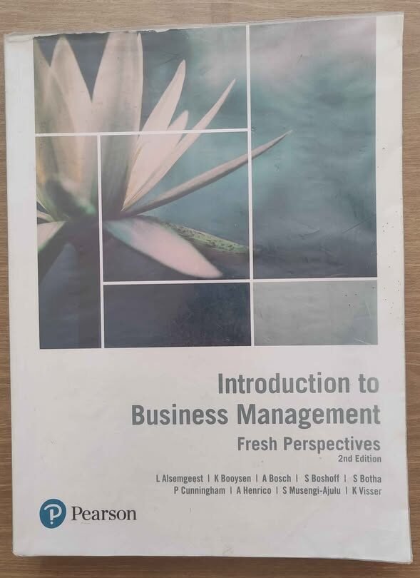 Introduction To Business Management 2nd Edition Introduction To Business Management 2nd Edition