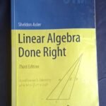 Linear Algebra Done Right