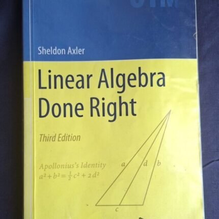 Linear Algebra Done Right