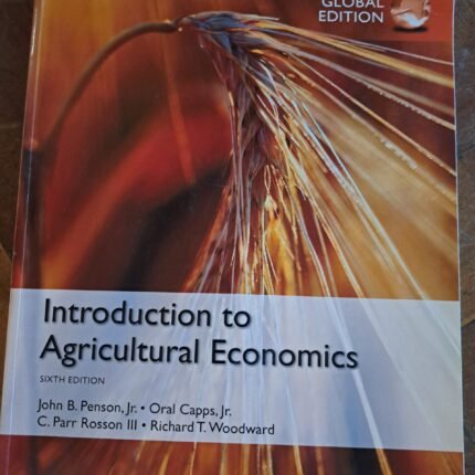 Introduction to Agricultural Economics