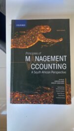 Principles of management accounting