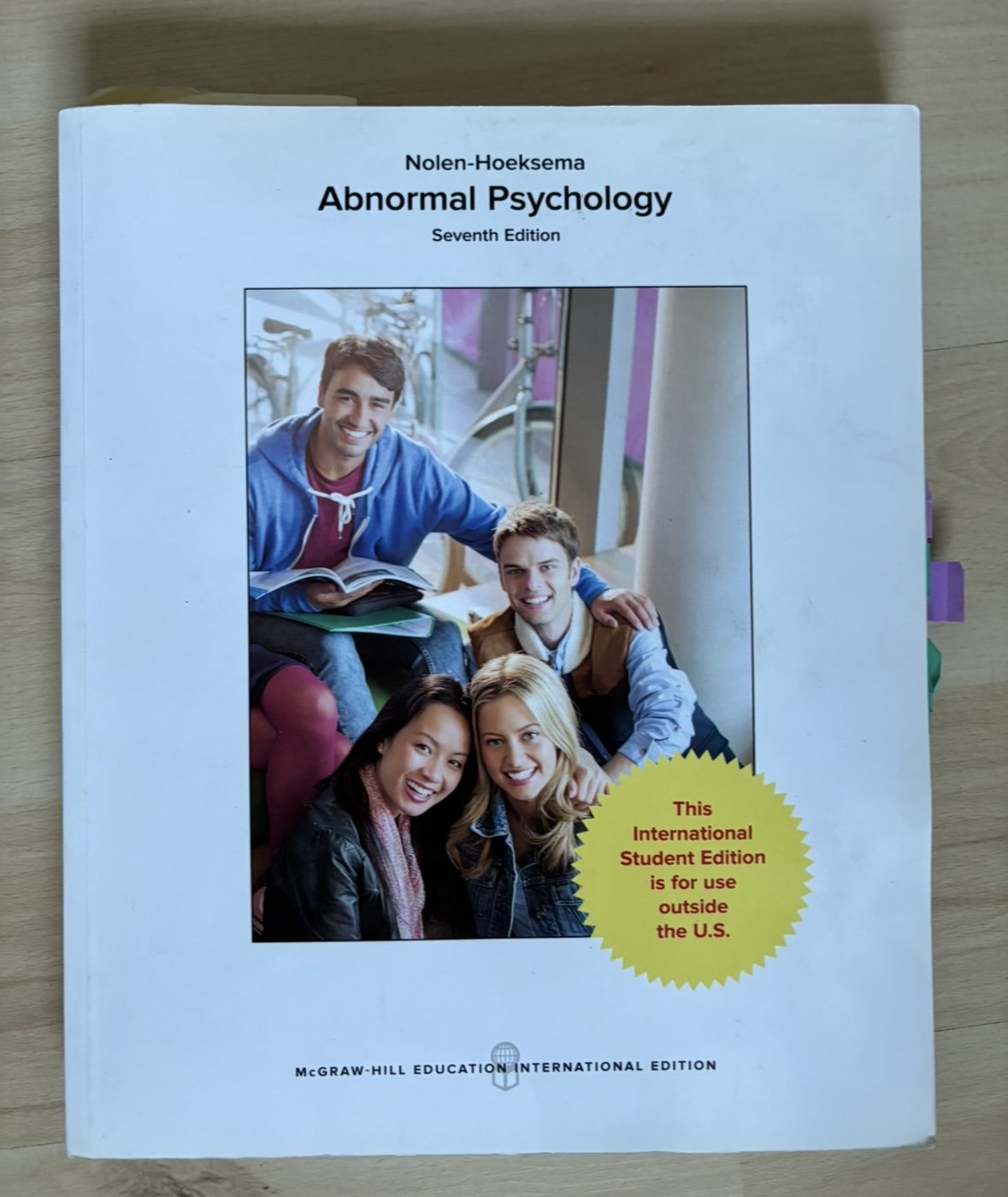 Screenshot Abnormal Psychology Textbook
