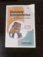 Statutory Interpretation by Christo Botha 6th Edition
