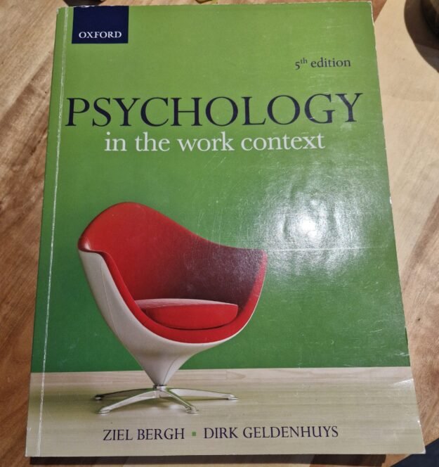 cropped-20260215_103813.jpg Psychology In The Work Context (Paperback, 5th Revised edition) - Image 1